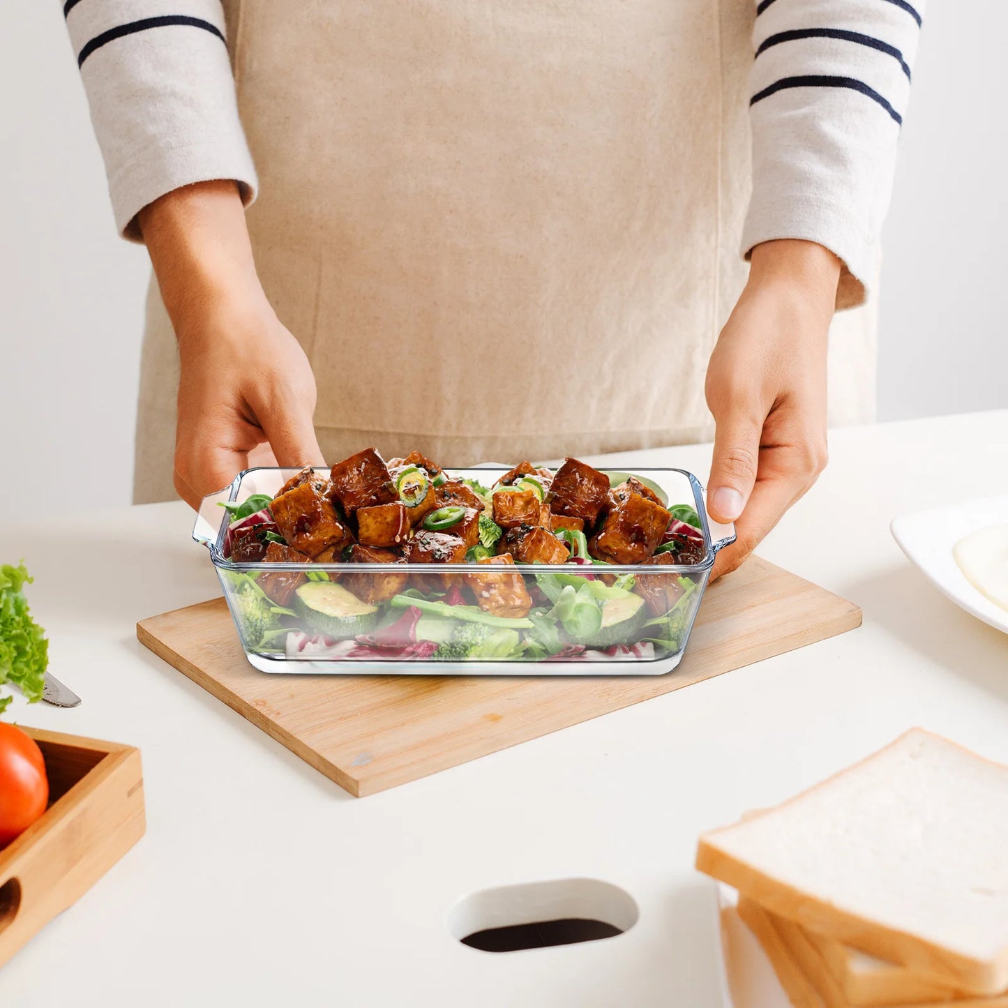 Clear Glass Baking Dish