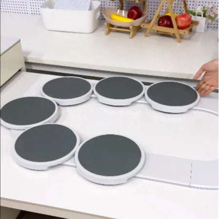 Foldable Rotating Snack Tray