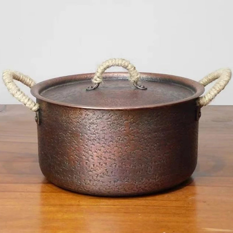 Vintage Copper Pot 18cm