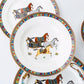 Mongolian Horse Ceramic Plate