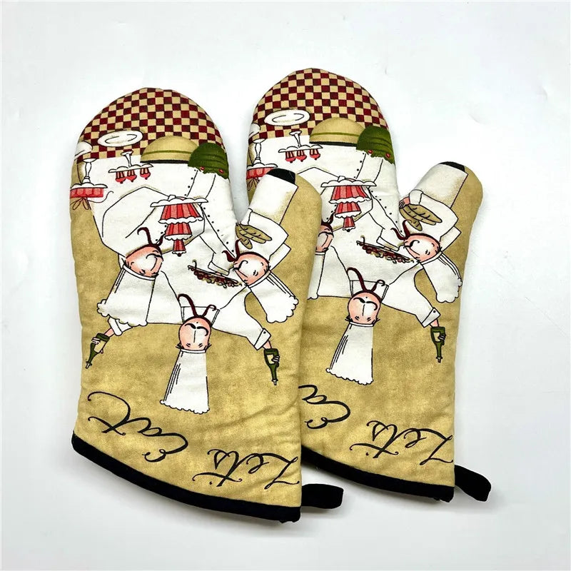 Polyester Oven Baking Gloves