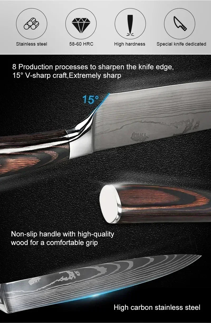 Hand Forged Butcher Knife