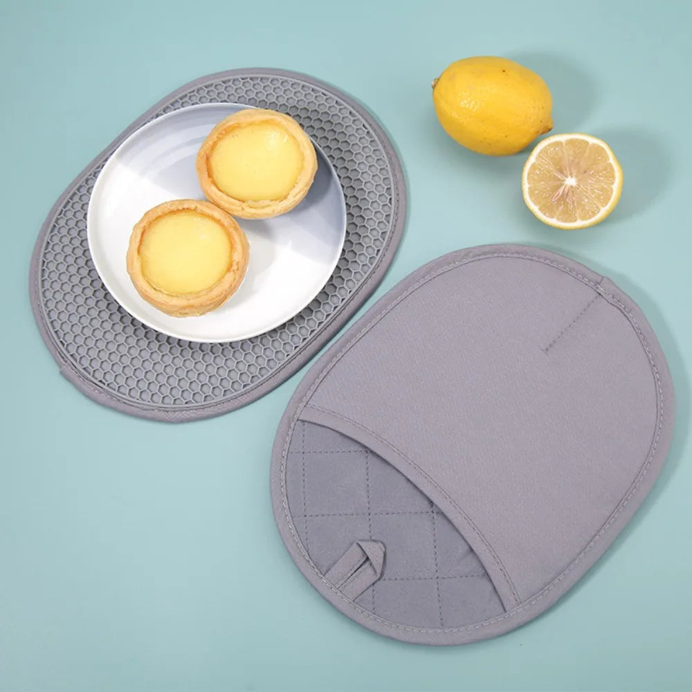 Long Heat Oven Mitts