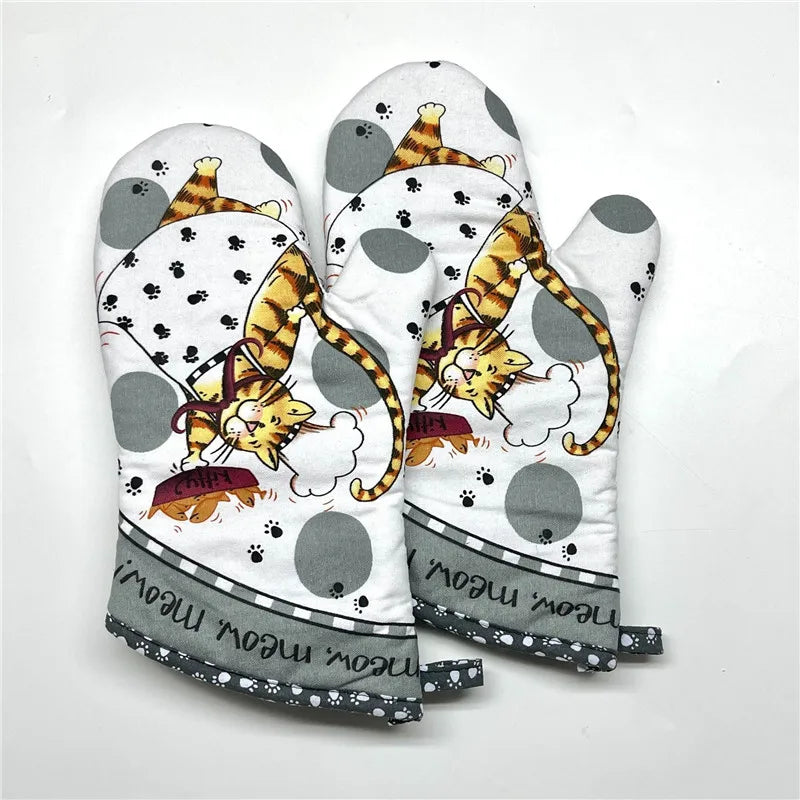 Polyester Oven Baking Gloves