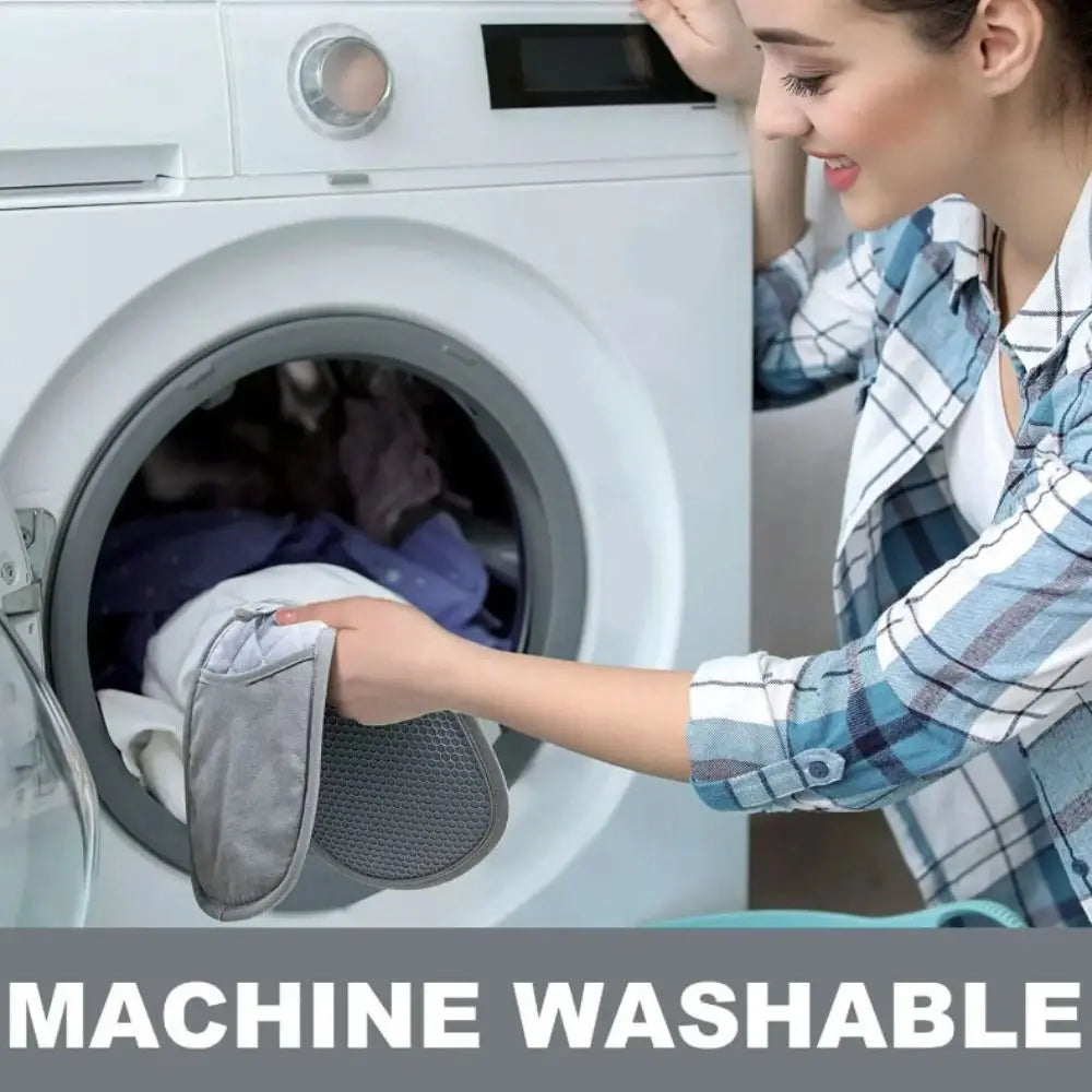 Long Heat Oven Mitts