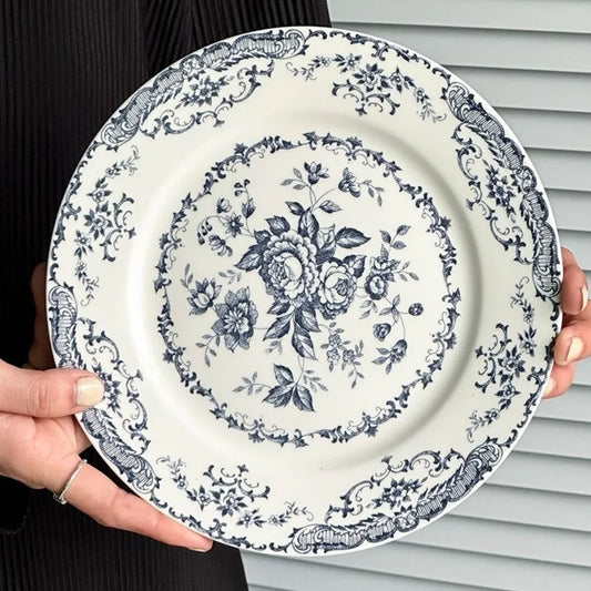 Nordic Flower Ceramic Plate