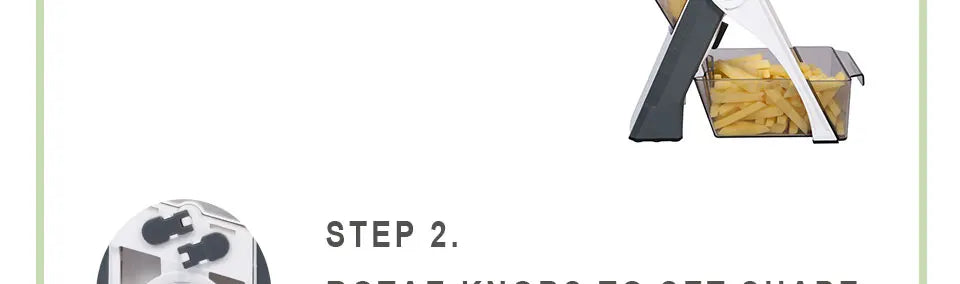 Steel Blade Mandoline Cutter