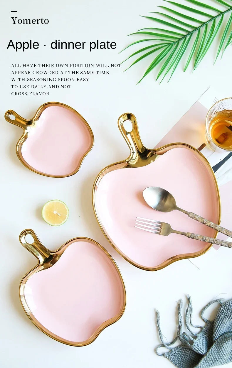 Handled Decorative Serving Plate