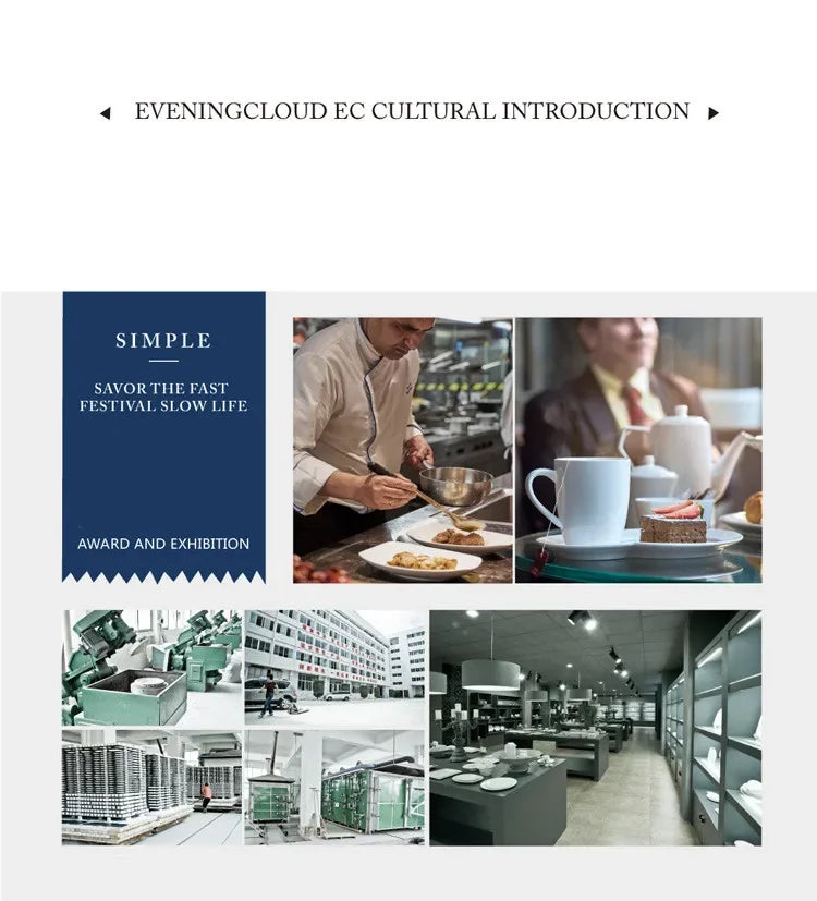 Pure White Porcelain Plate