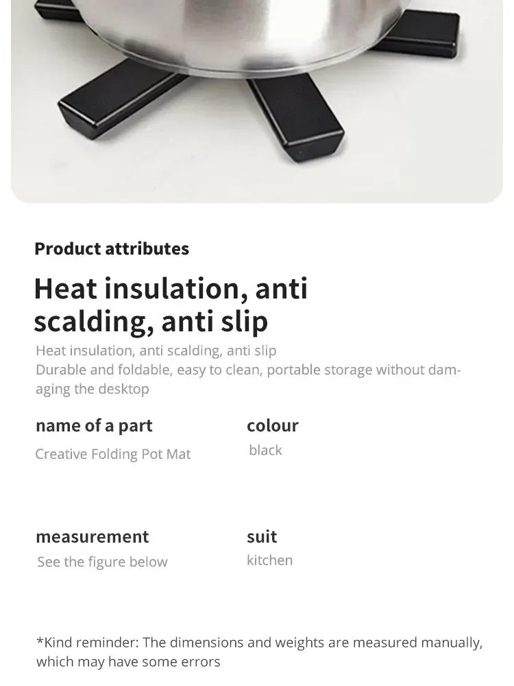 Folding Heat Trivet Mat