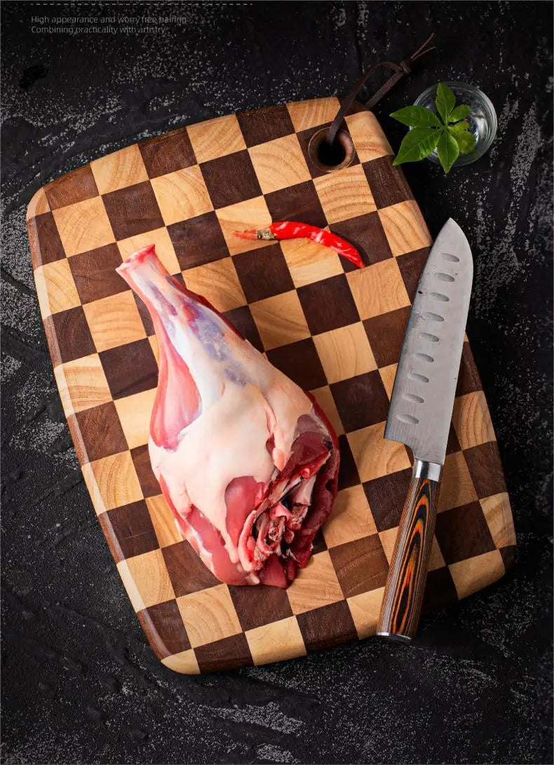 Round Solid Wood Pizza Board