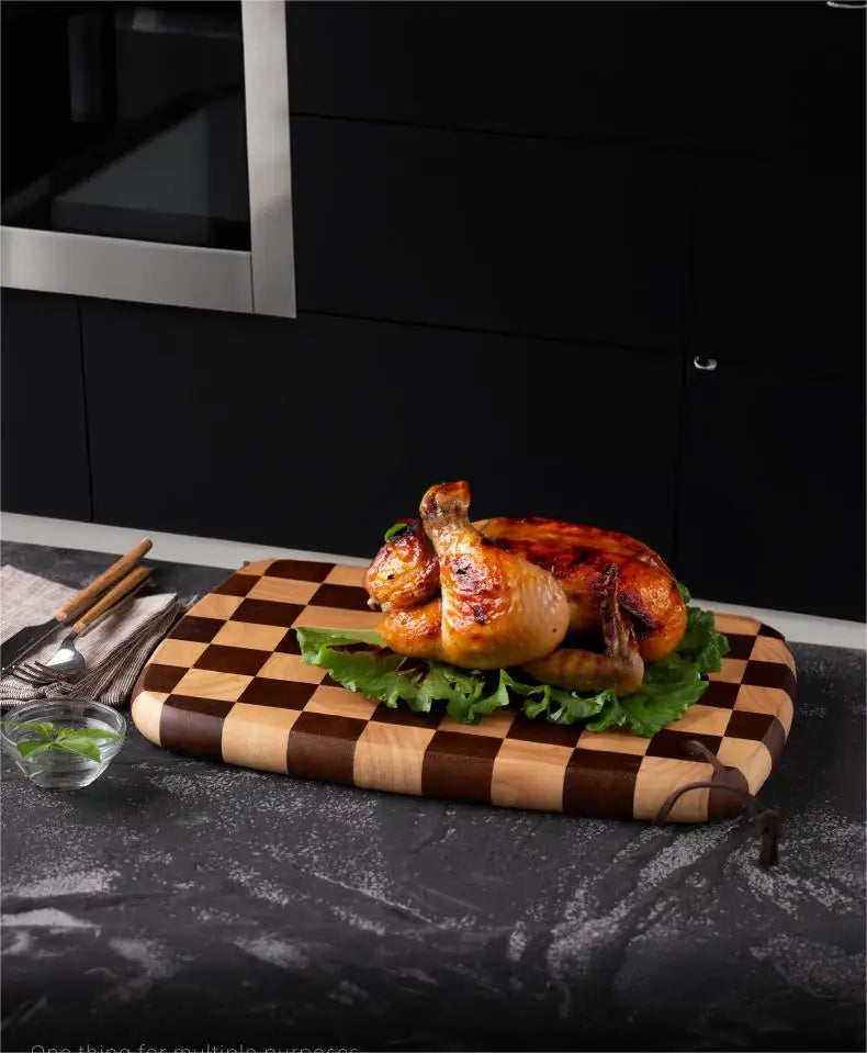 Round Solid Wood Pizza Board