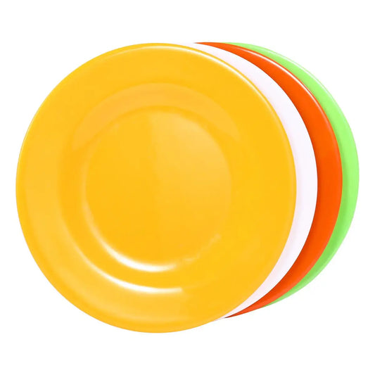 Melamine Porcelain Look Plates