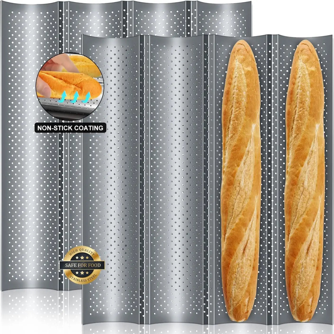 French Baguette Baking Pan