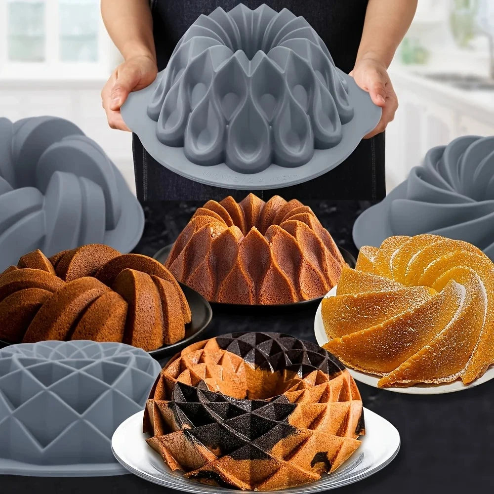 Mixed Silicone Bakeware Set