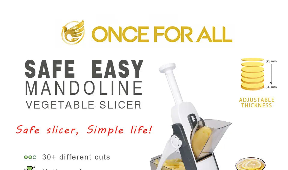 Steel Blade Mandoline Cutter