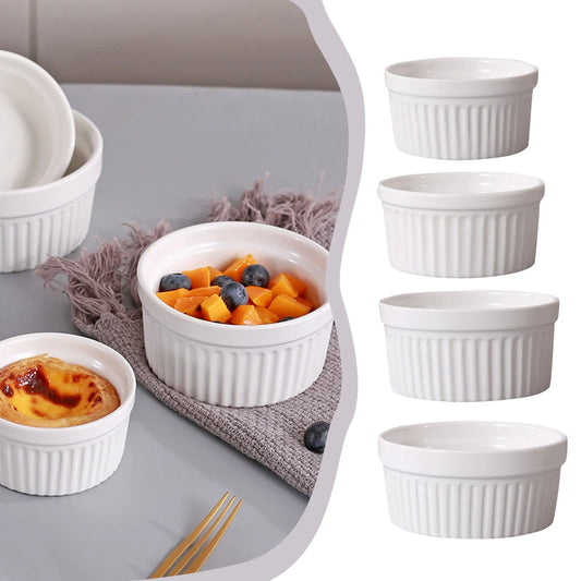Ceramic Ramekins Set 4pc
