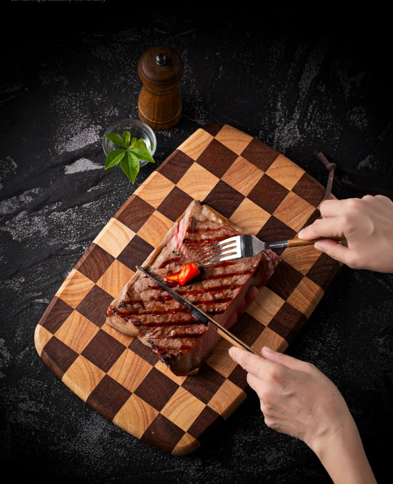 Round Solid Wood Pizza Board