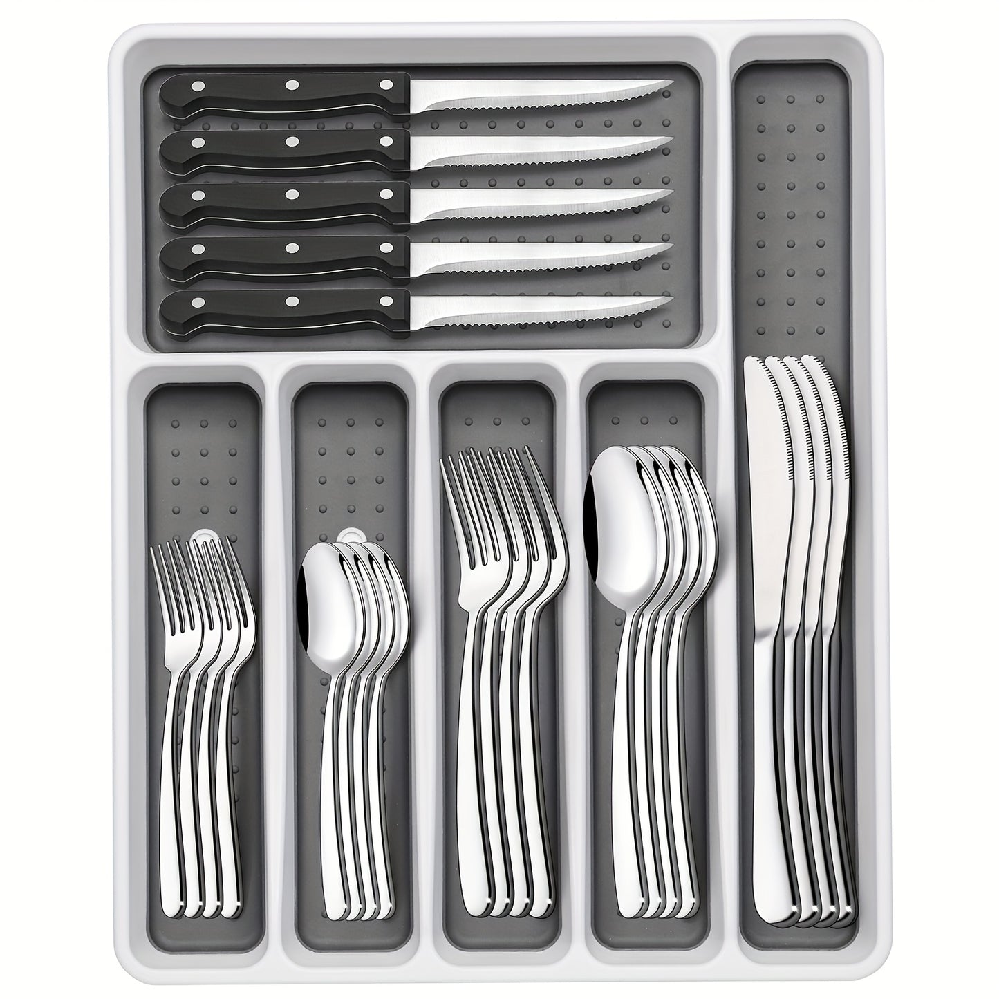Stainless Flatware Box 49pc