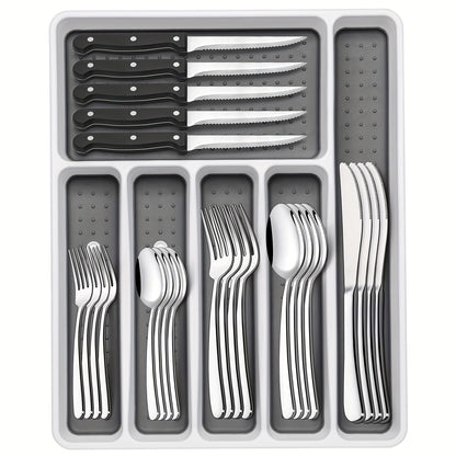 Stainless Flatware Box 49pc