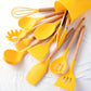 Silicone Utensils Knife Board 19pc