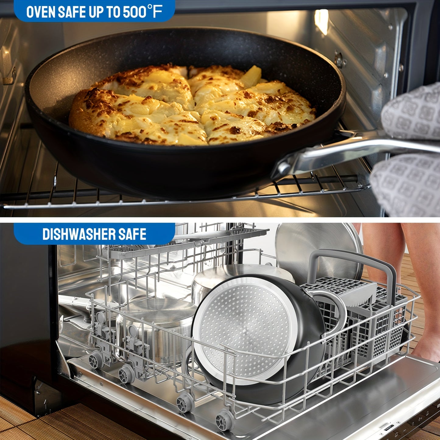 Induction Nonstick Cookware 10pc