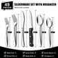 Stainless Flatware Box 49pc