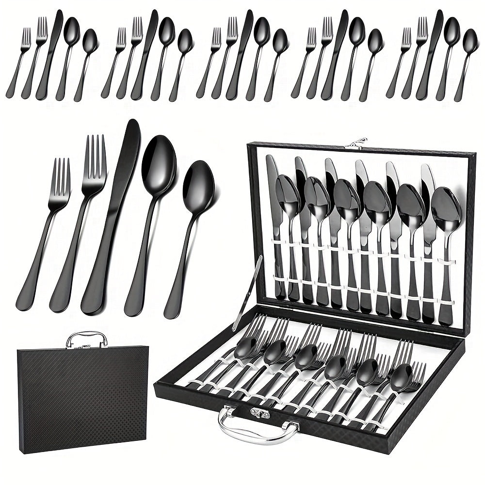 Gold Flatware Gift Box