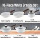 Granite Cookware With Lids