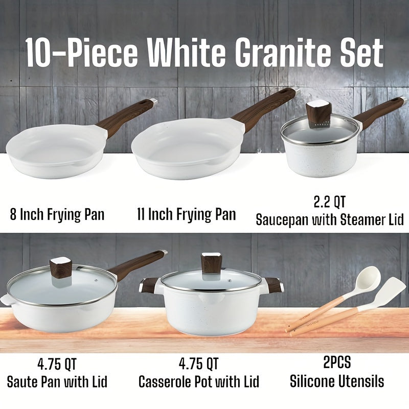 Granite Cookware With Lids