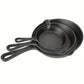 Cast Iron Skillet Set 3pc