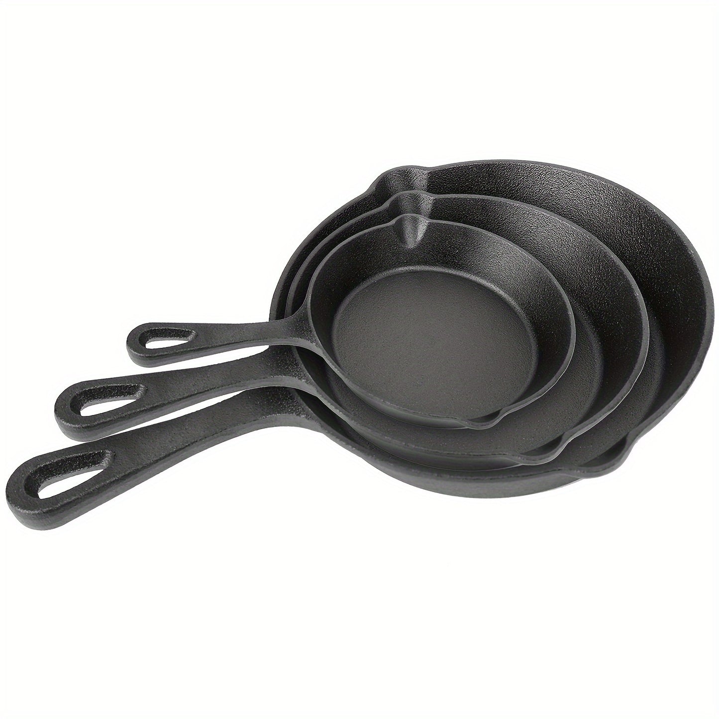 Cast Iron Skillet Set 3pc