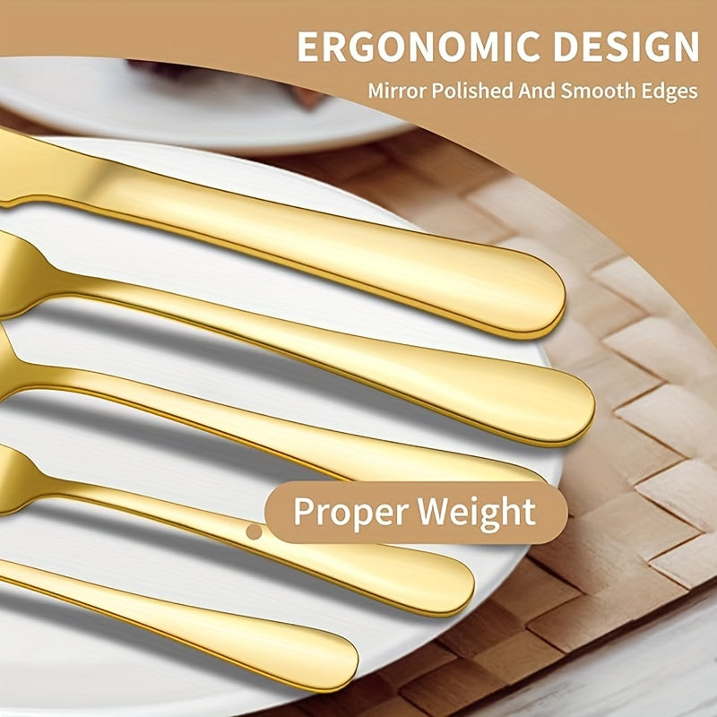 Gold Flatware Gift Box