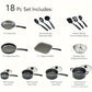 Nonstick Cook Set 18pc