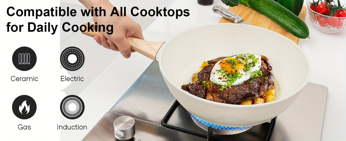 White Granite Cookware 12pc