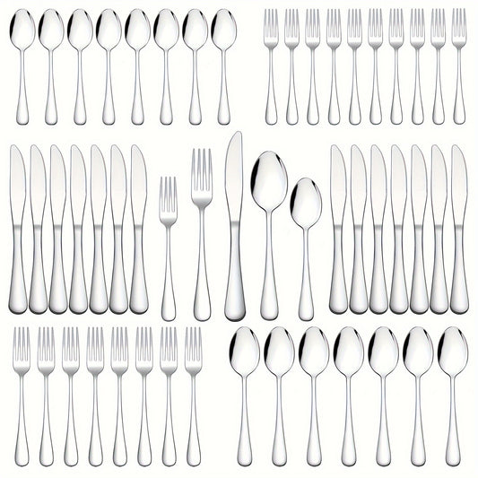 Black Gold Flatware 60pc