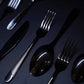 Hammered Mirror Flatware 30/40pc