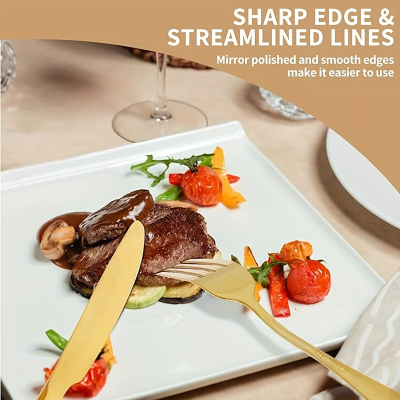 Gold Flatware Gift Box