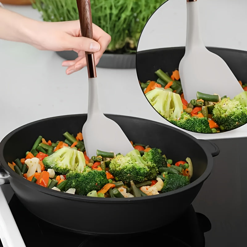 Wood Grain Utensil Set 10pc