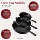 Pre-Seasoned Skillets 3pc