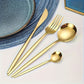 Gold Flatware Duo 8pc