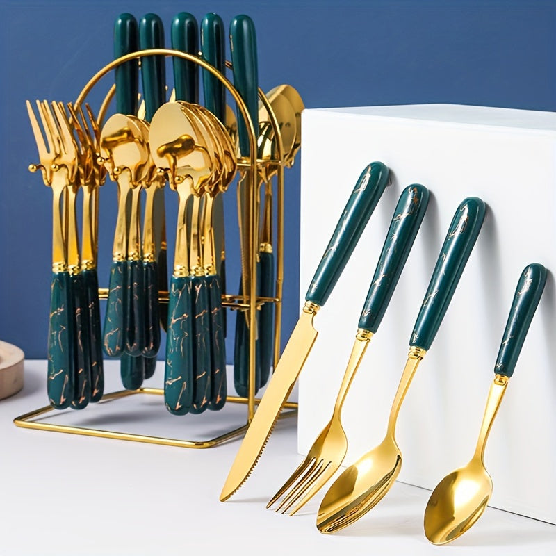 Nordic Ceramic Handle Flatware