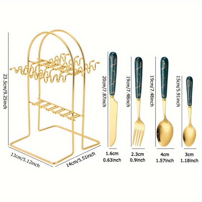 Nordic Ceramic Handle Flatware