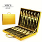 Gold Flatware Gift Box