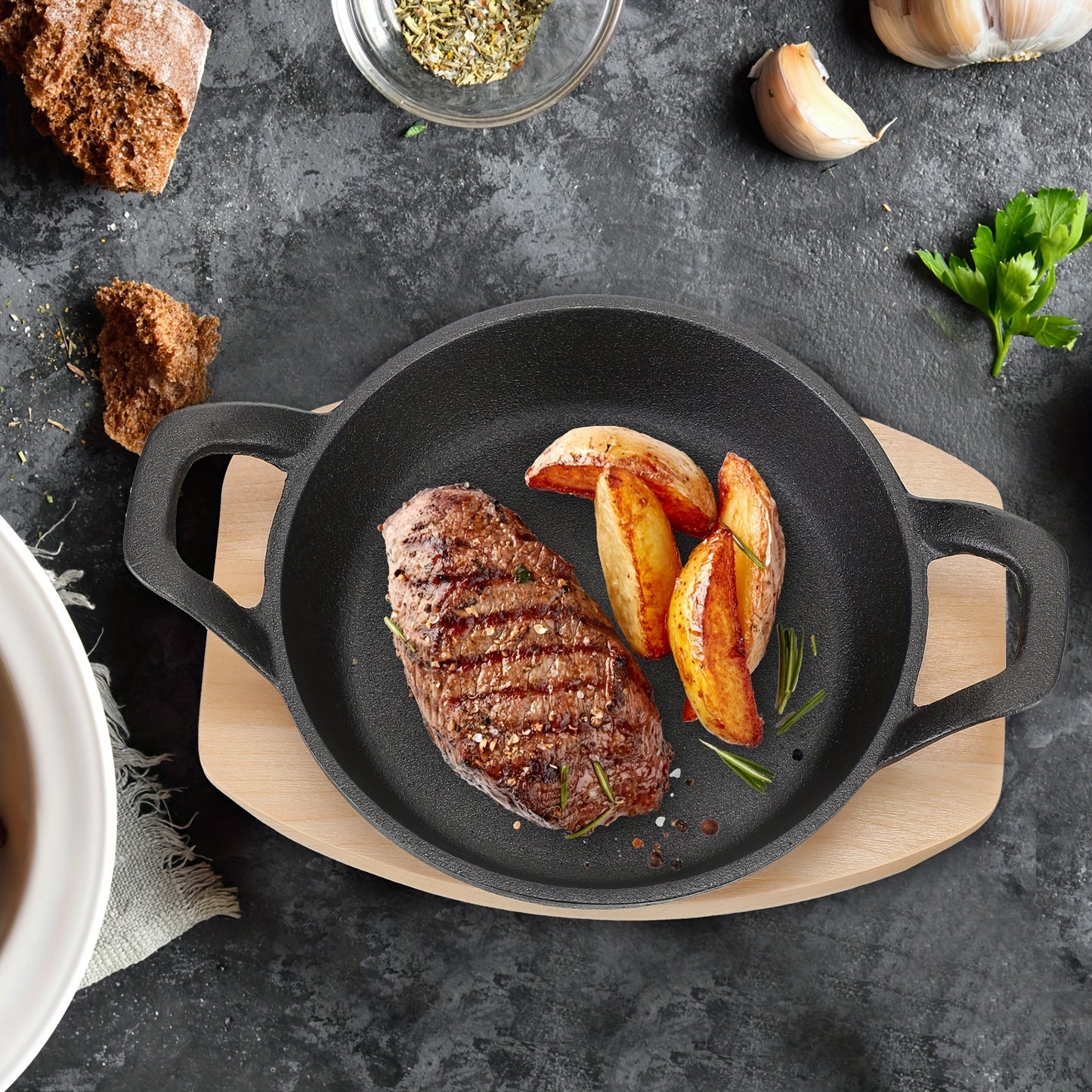 Mini Cast Iron Skillets 4pc