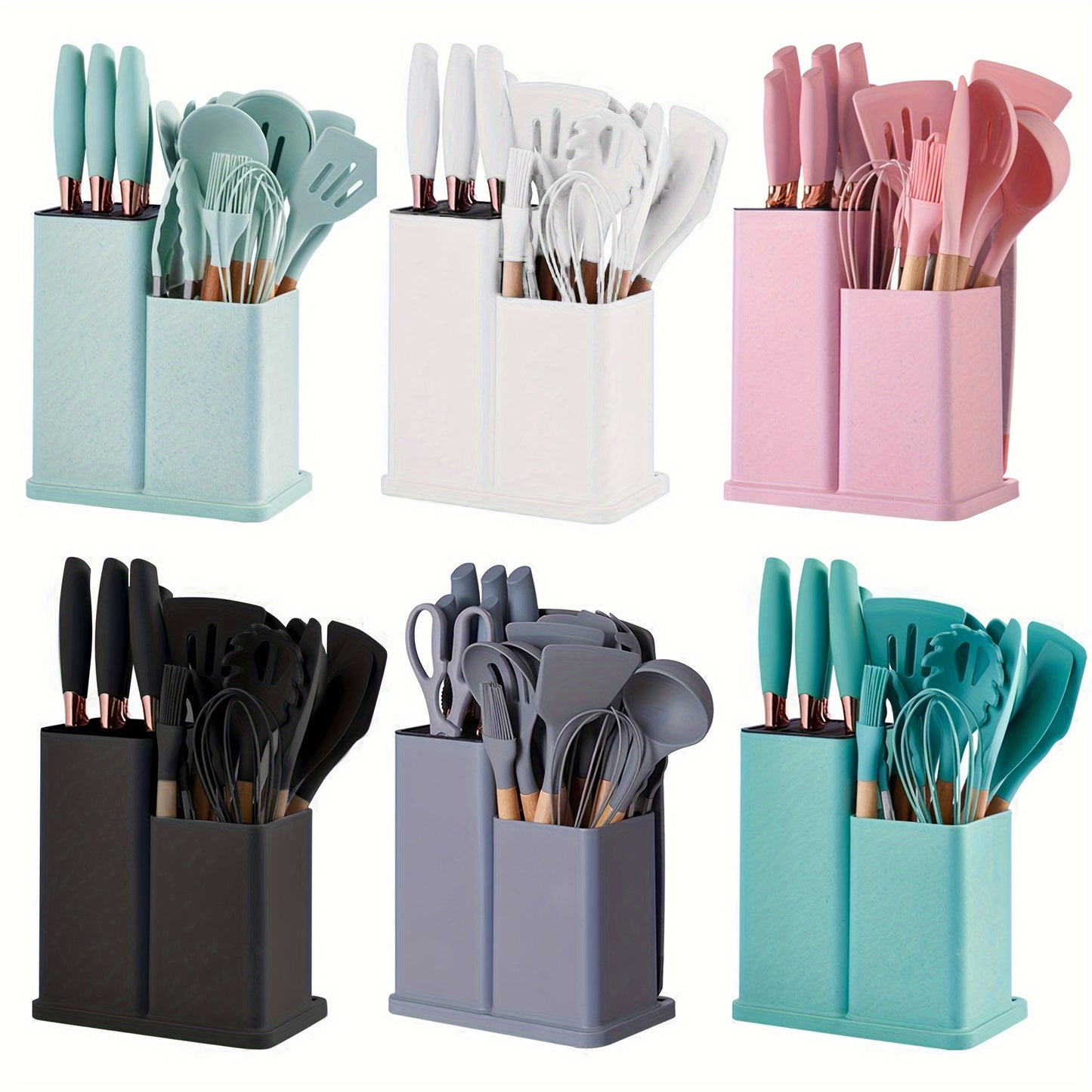 Durable Silicone Utensil Set