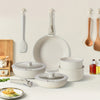 White Granite Cookware 12pc Set