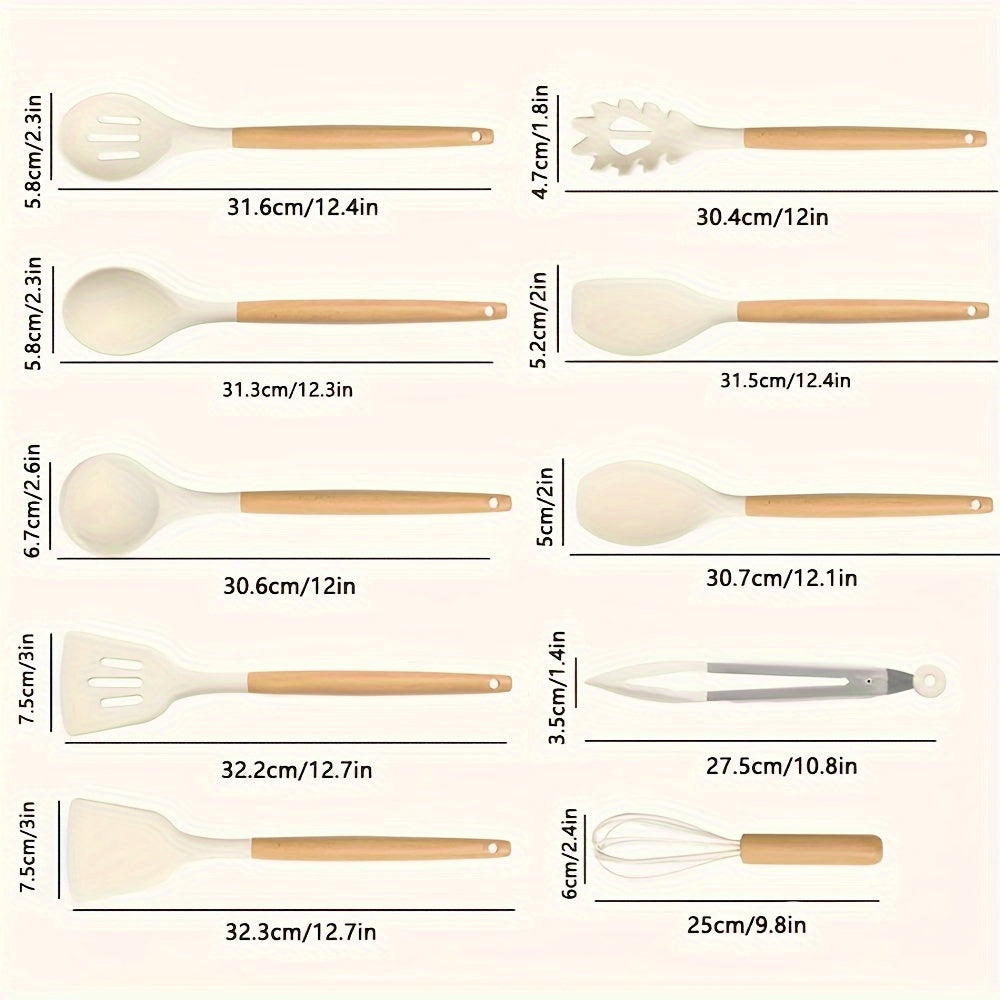 Wooden Utensil Set 5pc