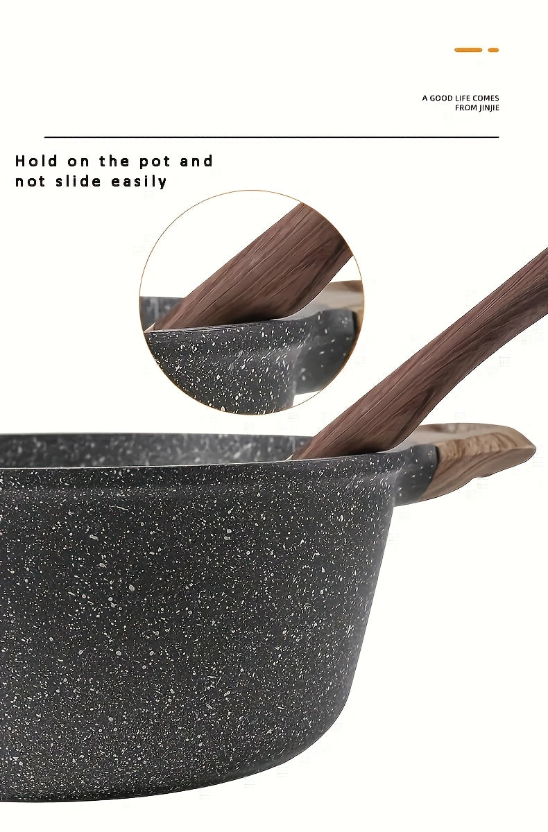 Wood Grain Utensil Set 10pc