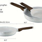 White Granite Cookware 13pc